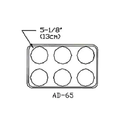 Atlas Metal AD-65 Adapter Plate