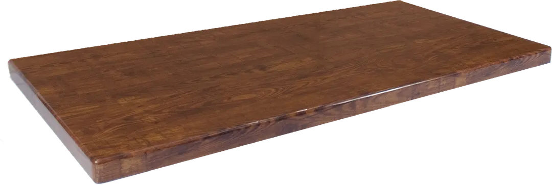 ATS ATR3060-VTW Rectangle Resin Table Top, 30x60, Vintage Walnut Finish
