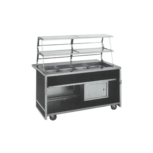 Atlas Metal BLC-4-RM 63" Cold Food Serving Counter, Refrigerated, (4) Pan
