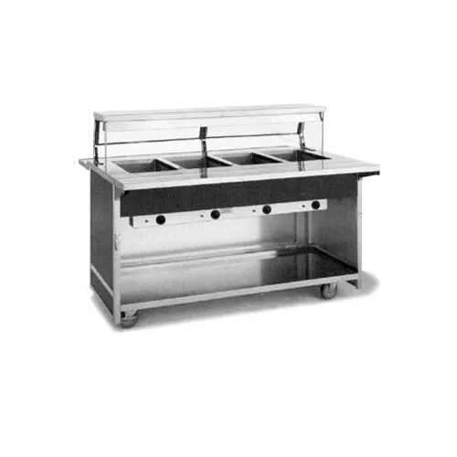 Atlas Metal BLH-5 77" Hot Food Serving Counter, (5) Wells