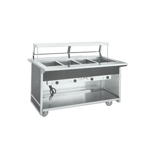 Atlas Metal BLH-5-OT 77" Hot Food Serving Counter, (5) Wells