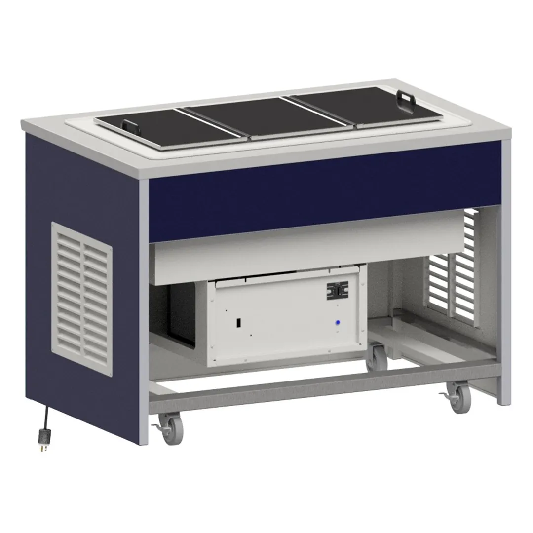 Atlas Metal INFDF-3 50" Ice Cream Serving Counter, 8.0 cu ft