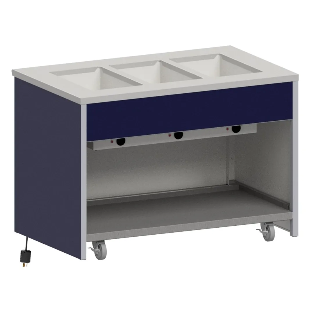 Atlas Metal INFIH-5 77" Mobile Hot Food Unit, (5) Wells