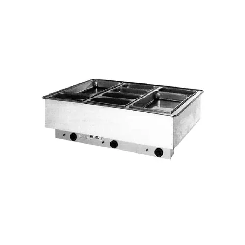 Atlas Metal WIH-57 Hot Food Drop-In Well Unit, Electric, 5-Well