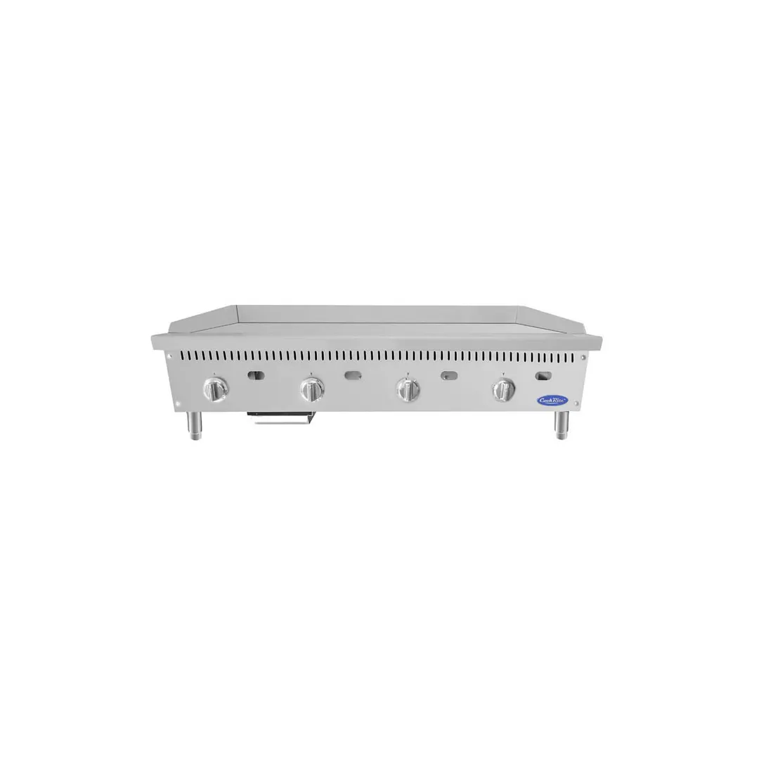 Atosa USA ATTG-48 48" CookRite Countertop Gas Griddle w/ Thermostatic Controls, 100.000 BTU