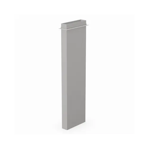Avtec SSA-DUCT72 16" Simplespec Dishwasher Duct Riser, Single - Steel