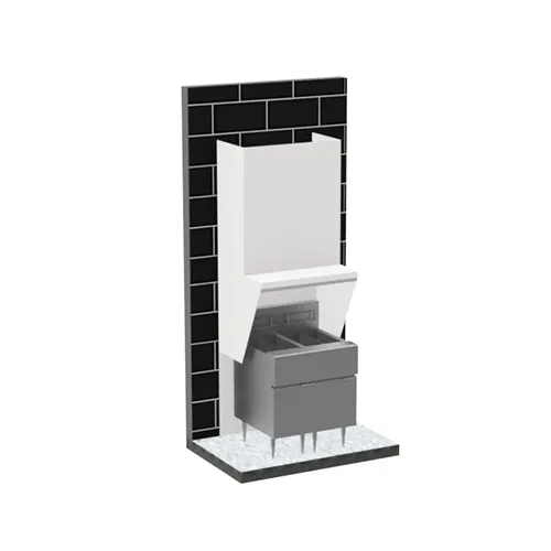 Avtec SSA-FRYER2-16 Simplespec Fryer Hood, Type I, Wall Mount