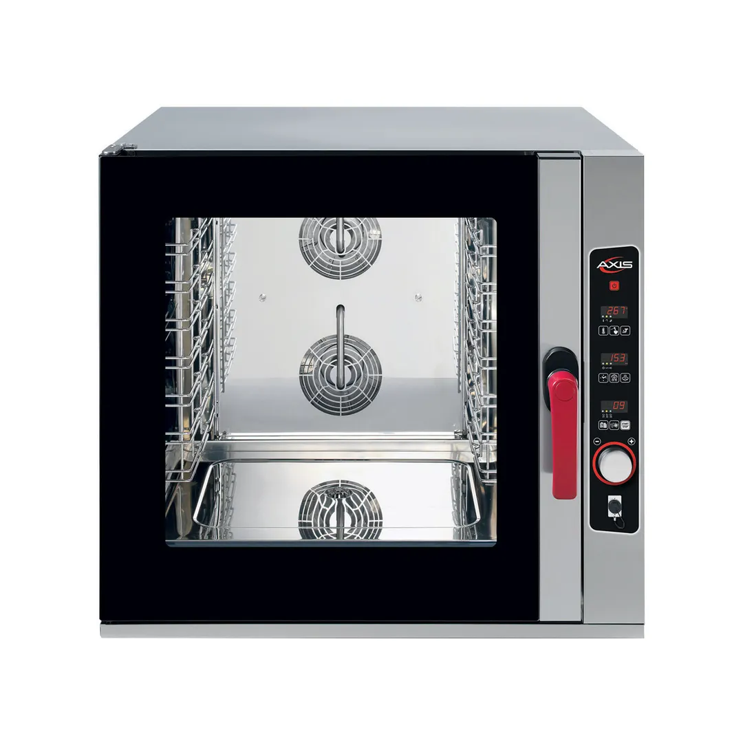 Axis AX-CL06D Full Size 6 Pan Electric Combi Oven w/ Digital Controls, Boilerless, 208/240V
