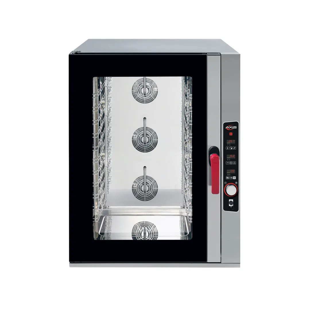 Axis AX-CL10D Full Size 10 Pan Electric Combi Oven w/ Digital Controls, Boilerless, 208/240V