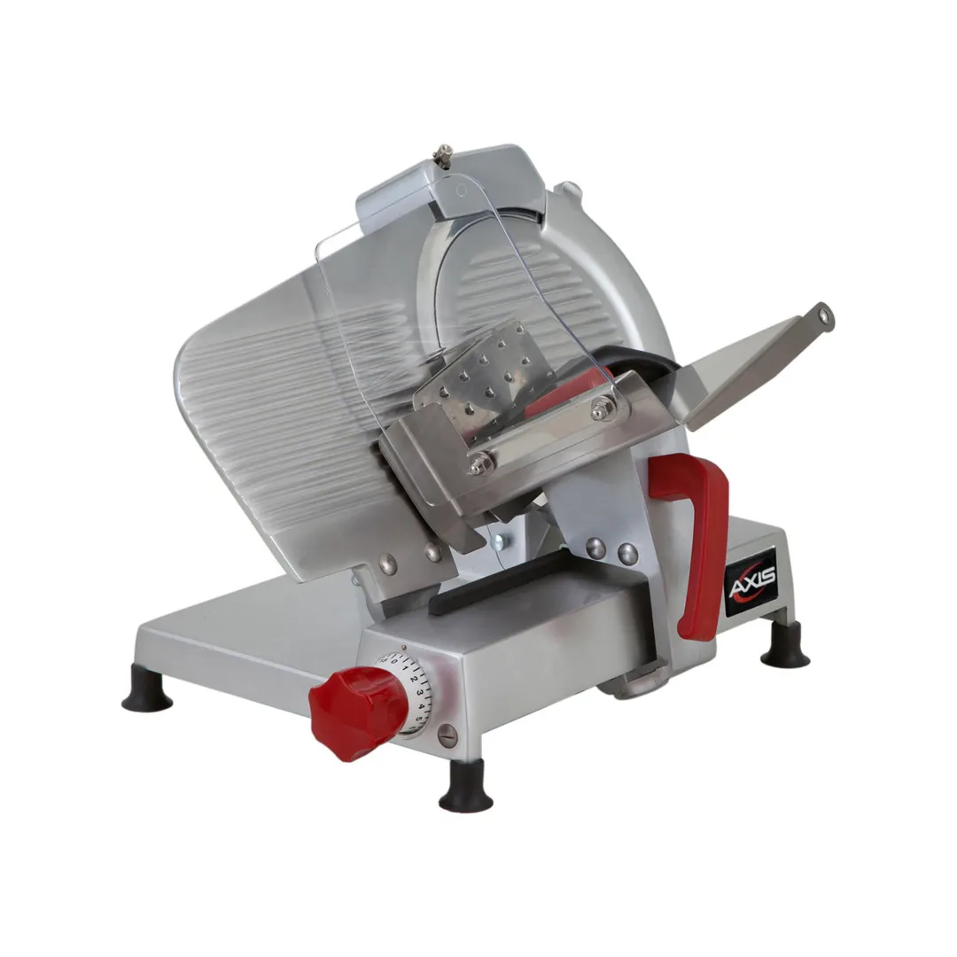 Axis AX-S10 ULTRA Manual Feed Meat Slicer with 10" Blade, Belt Driven