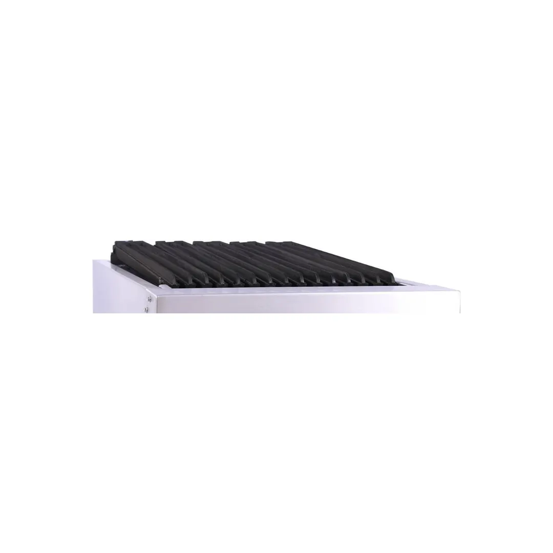 BakeMax BACGG18-2 18" Countertop Gas Radiant Charbroiler w/ (1) Burner, 30.000 BTU