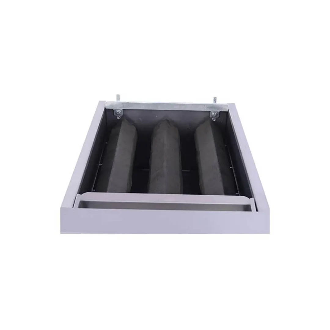 BakeMax BACGG18-2 18" Countertop Gas Radiant Charbroiler w/ (1) Burner, 30.000 BTU