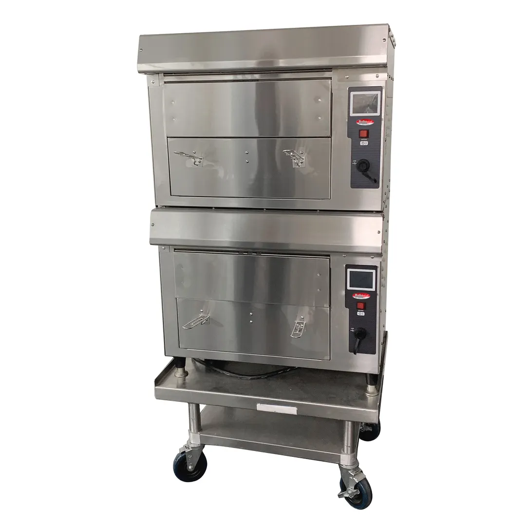 BakeMax BMDGF5 GF5 Double Stacked Commercial Air Fryer / Greaseless Fryer, 10 lb. Capacity, 11.52 kW, 208V