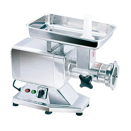 BakeMax BMMG004 Electric Meat Grinder, #22 Hub, 660 lbs/hr, 1-1/2 HP, 1000W, Stainless/Aluminum, 5mm & 8mm Plates