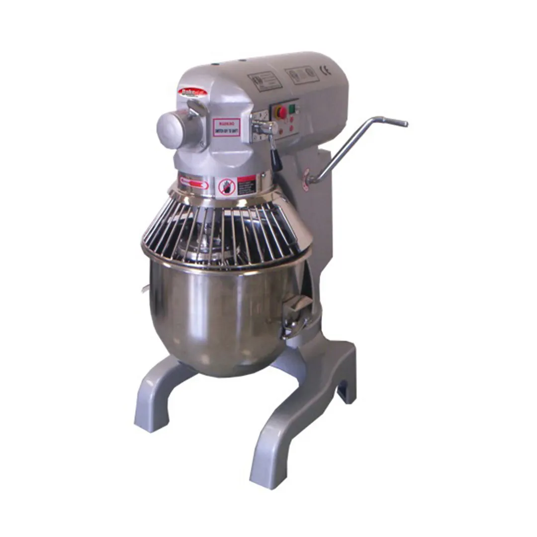 BakeMax BMPM020 Countertop 20 qt Planetary Mixer with Timer, #12 HUB, 3-Speed, 1/2 hp
