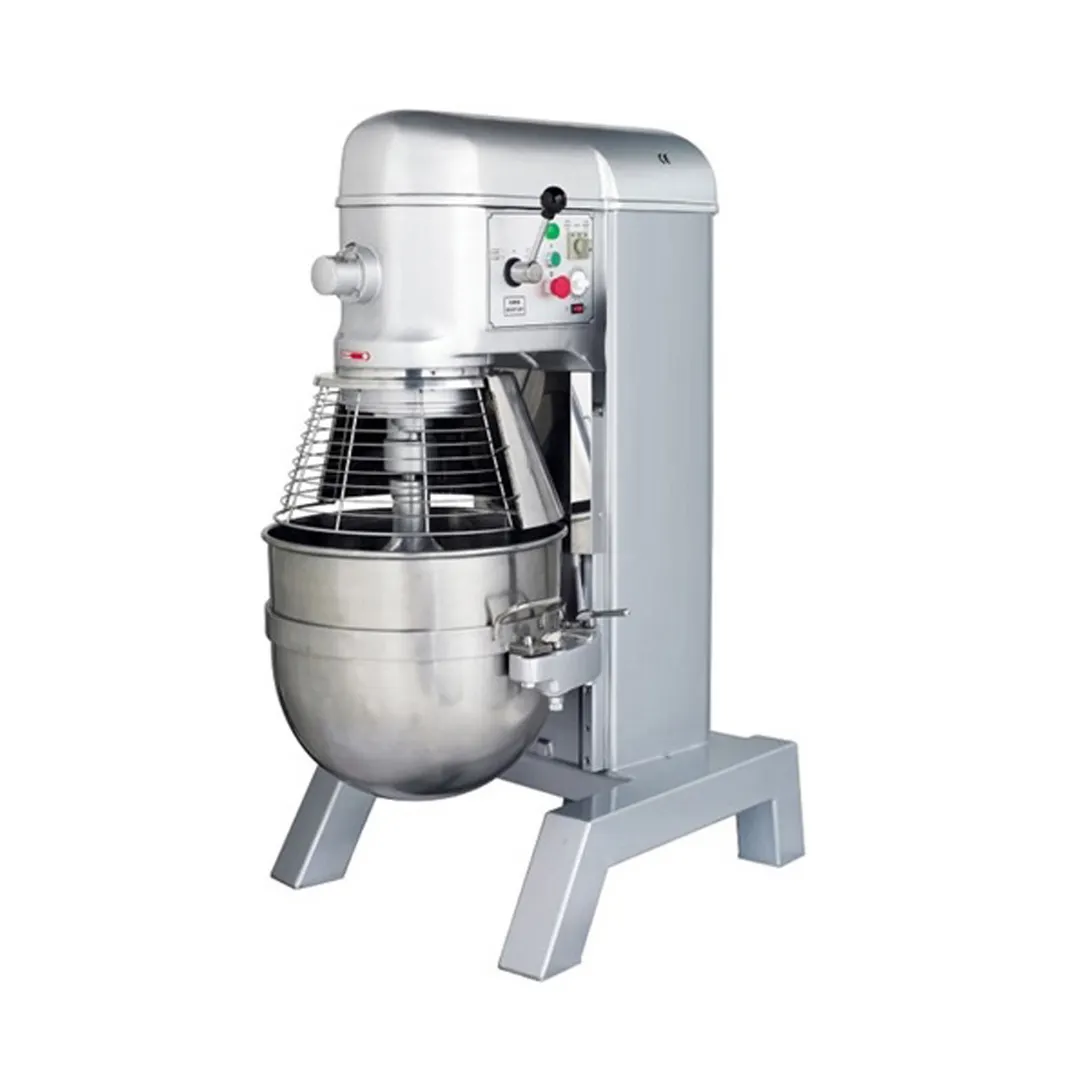 BakeMax BMPM080 Floor Model 80 qt Planetary Mixer with Timer, #12 HUB, 4-Speed, 4 hp
