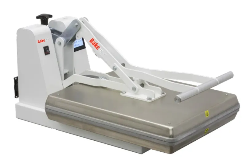 BakeMax BMTXM20 16" Manual Dual Heat Tortilla Dough Press, 16"x20" Platens, 3100W, 220V