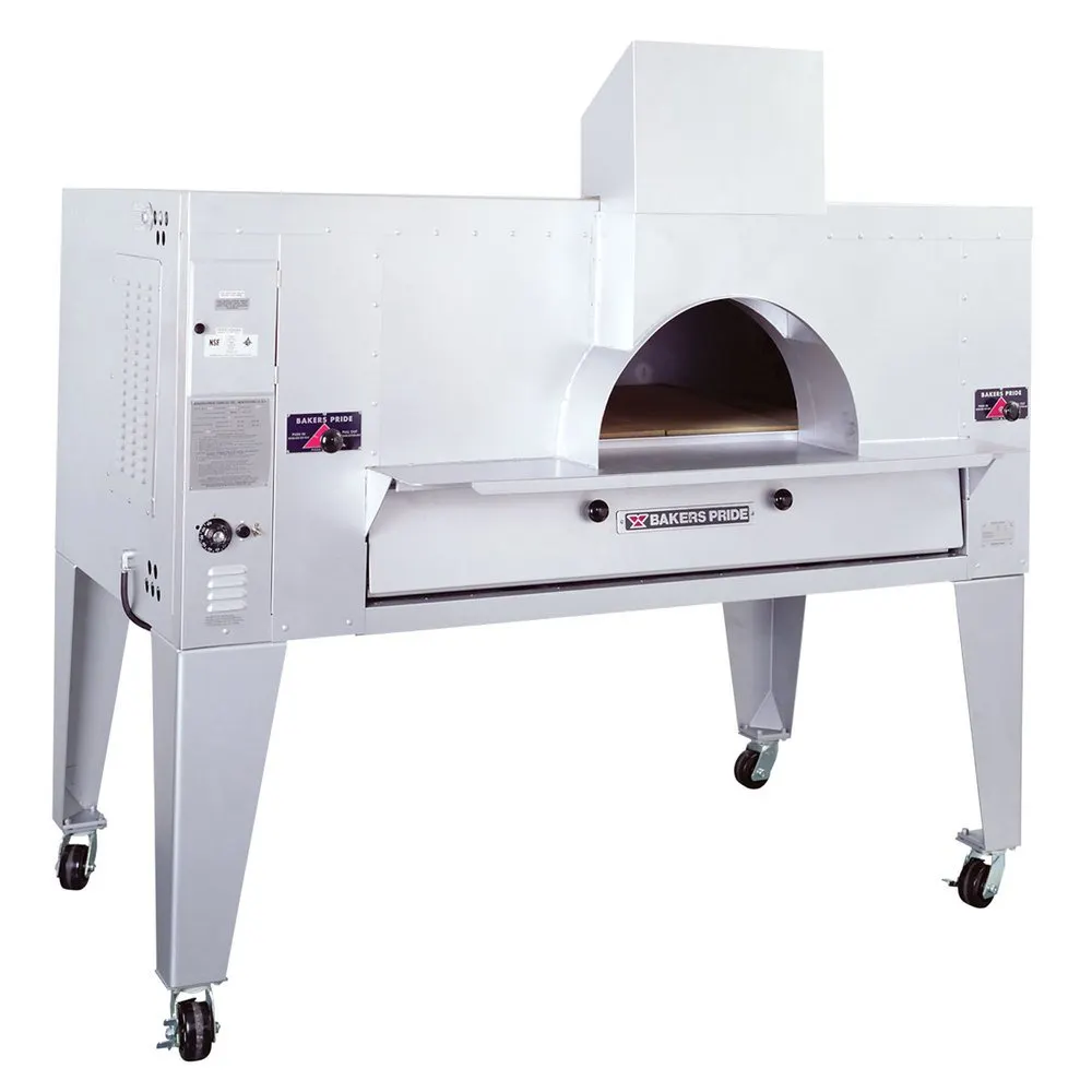 Bakers Pride FC-616 78" Single Deck Gas Pizza Oven 