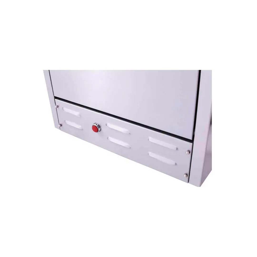 BakeMax BAS24O 24" Gas Restaurant Range w/ (4) Open Burners, (1) Standard Oven, 150.000 BTU