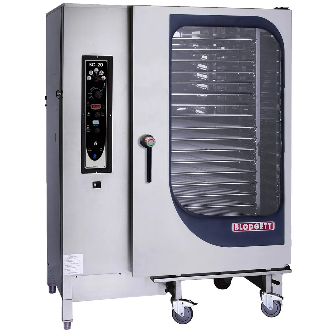 Blodgett BC-20G Full Size 14 Pan Gas Combi Oven w/ Manual Control, Roll-in, 215.000 BTU