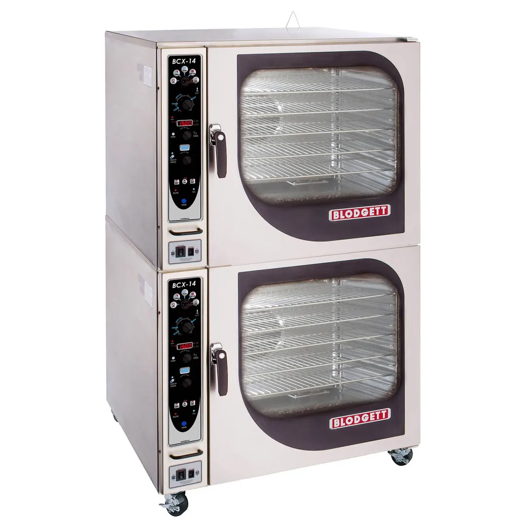 Blodgett BCX-14E DBL Full Size Double Electric Combi Oven w/ Manual Controls, 38kW