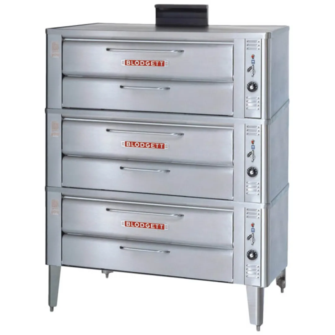 Blodgett 911 TRIPLE Gas Deck-Type Oven, Triple Deck