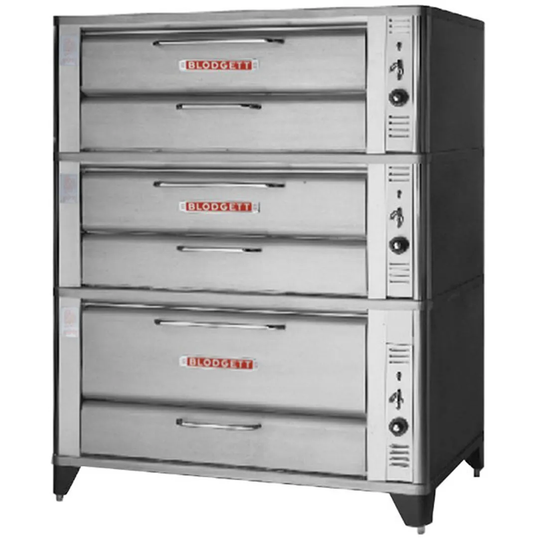 Blodgett 961 TRIPLE Gas Deck-Type Oven, Triple Deck