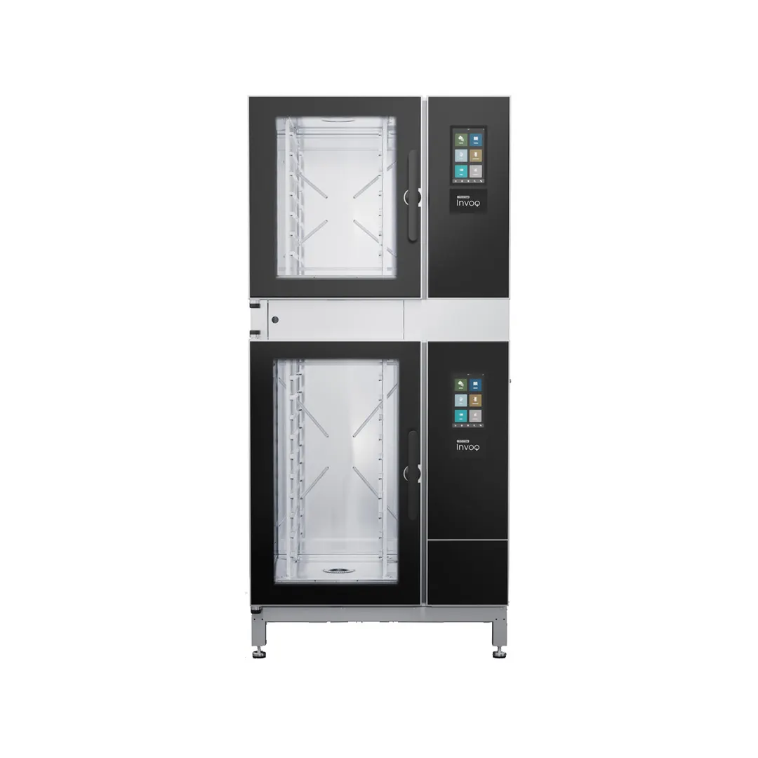 Blodgett INVOQ 61BLE/101BLE Full Size Double Electric Combi Oven Steamer w/ 12 Pan, Boilerless,
