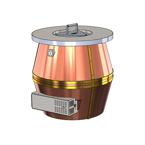 Beech Ovens ATANCOP-500 Flat polished copper finish for 500 series barrel tandoor only