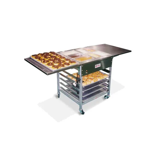 Belshaw DFC (21754) Donut Finishing Center, (3) 1/3-Size Heated Icing Pans