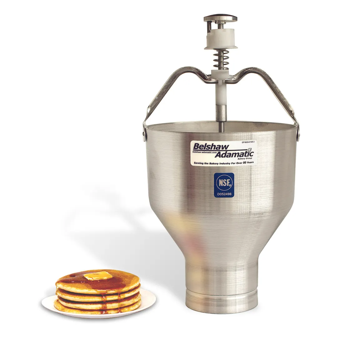 Belshaw 1 TYPE-K-PANCAKE (8504011) Pancake Dispenser, 5.5 lb Aluminum Hopper, Steel Plunger, NSF