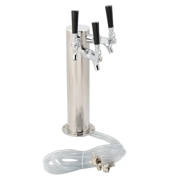 Beverage Air 406-095A Draft Arm Faucet, 3" Nitro Coffee, 3‑Tap Single Faucet, Bar Refrigeration Part