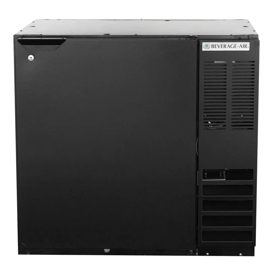 Beverage Air BB36HC-1-B 36" 1 Section Back Bar Cooler with Solid Door