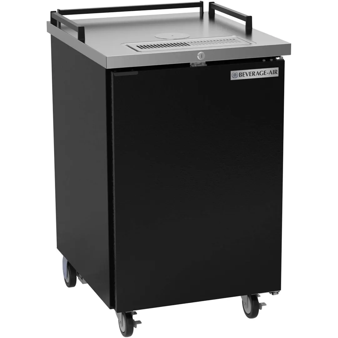 Beverage Air BM23HC-B-28 24" Draft Beer Cooler w/ 1 Keg, 7.66 cu. ft., No Tap Tower