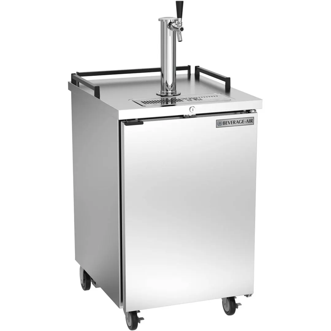 Beverage Air BM23HC-S-31 24" 1 Column Draft Beer Cooler, 7.66 cu. ft.