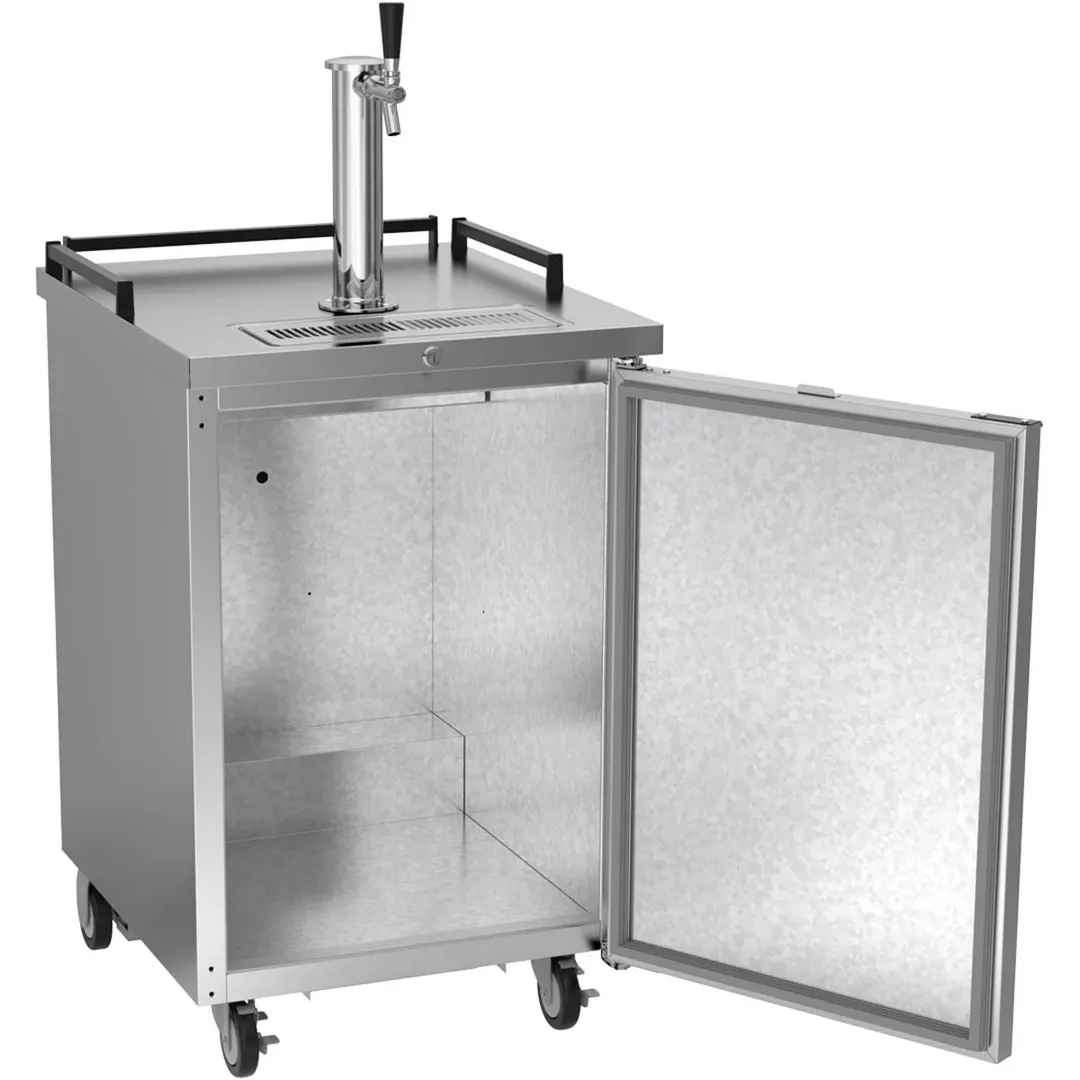 Beverage Air BM23HC-S-31 24" 1 Column Draft Beer Cooler, 7.66 cu. ft.