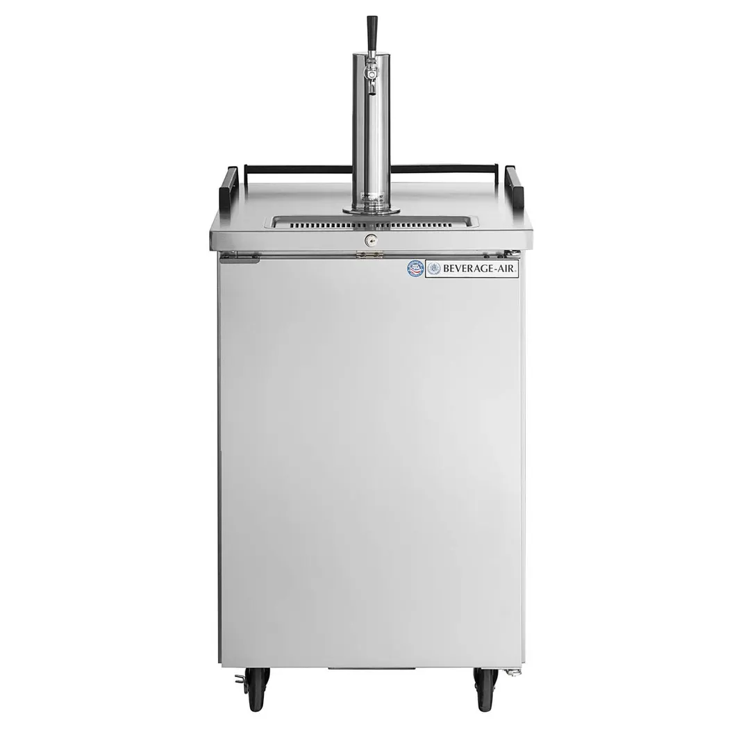 Beverage Air BM23HC-S-31 24" 1 Column Draft Beer Cooler, 7.66 cu. ft.