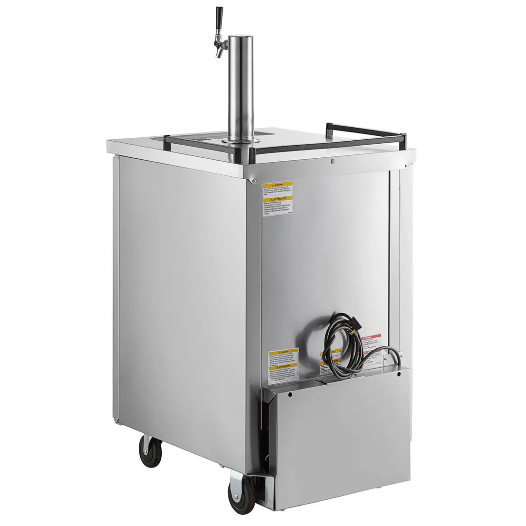 Beverage Air BM23HC-S-31 24" 1 Column Draft Beer Cooler, 7.66 cu. ft.