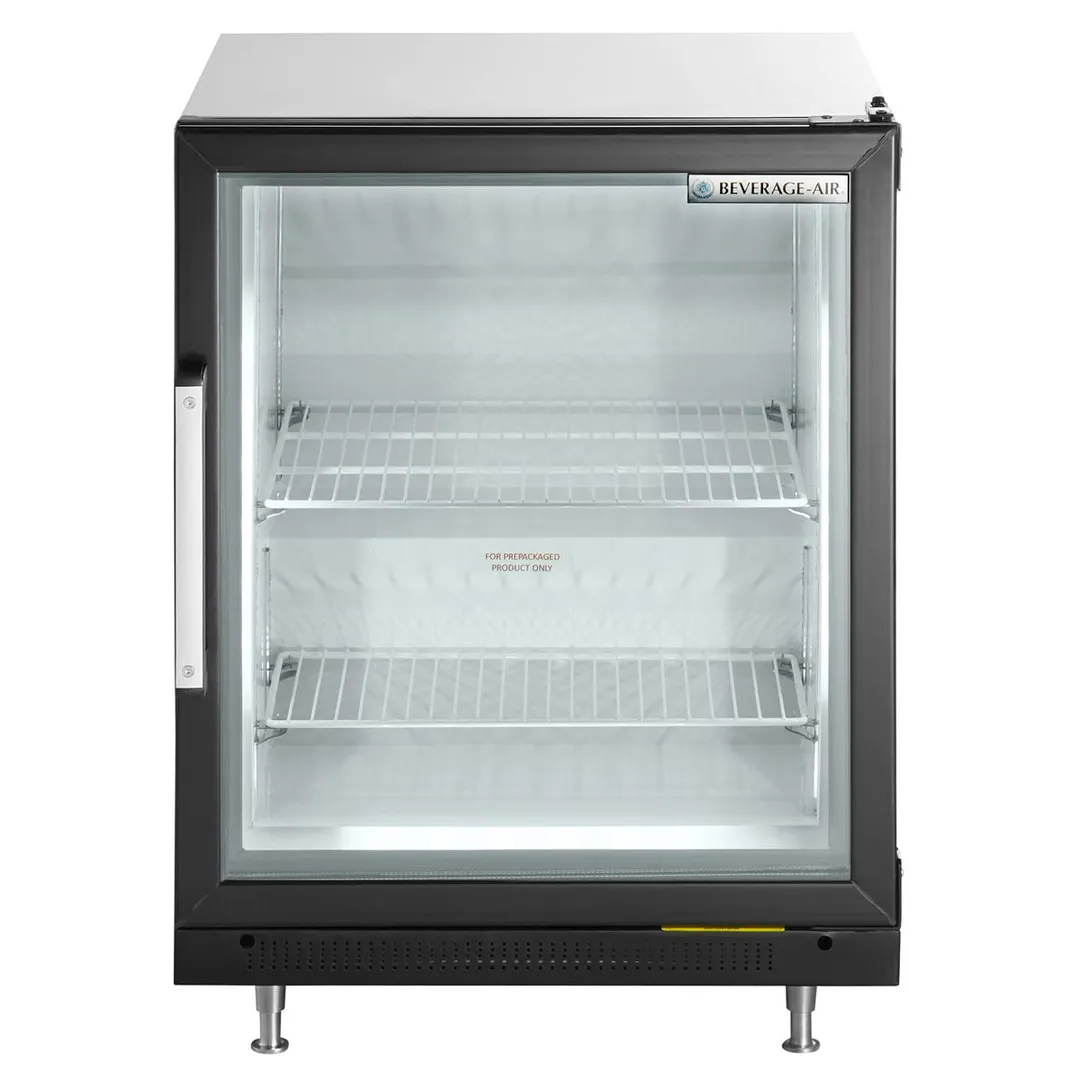Beverage Air CF3HC-1-W 23" Countertop Glass Door Freezerin White, 2.9 cu. ft.