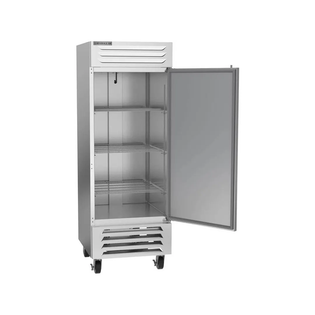 Beverage Air FB27HC-1S 30" One Section Reach-In Freezer w/ Solid Door, Bottom Mount, 27 cu. ft.