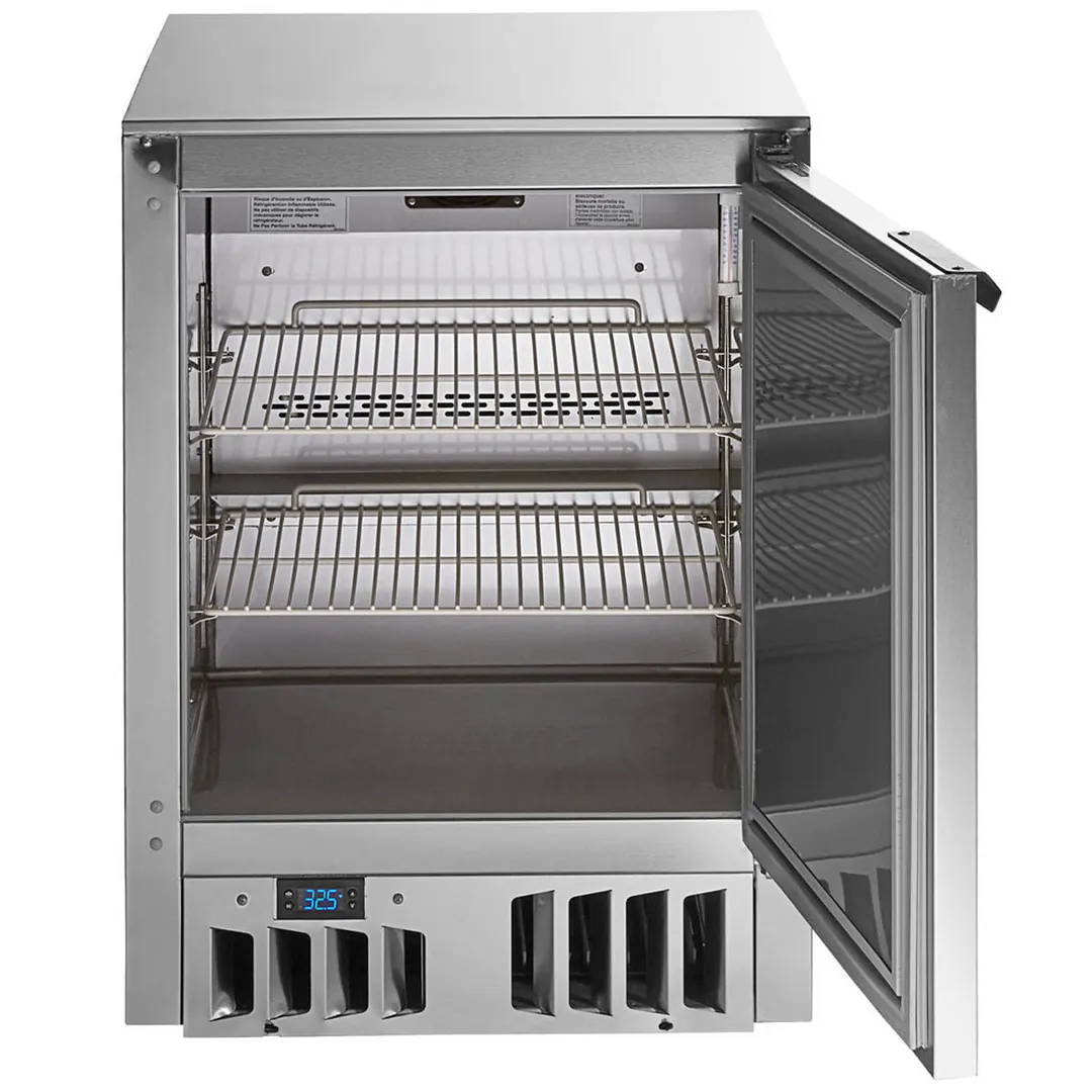 Beverage Air FLG24HC-1-S 24" Stainless Steel Glass & Plate Chiller, 5.06 cu. ft.