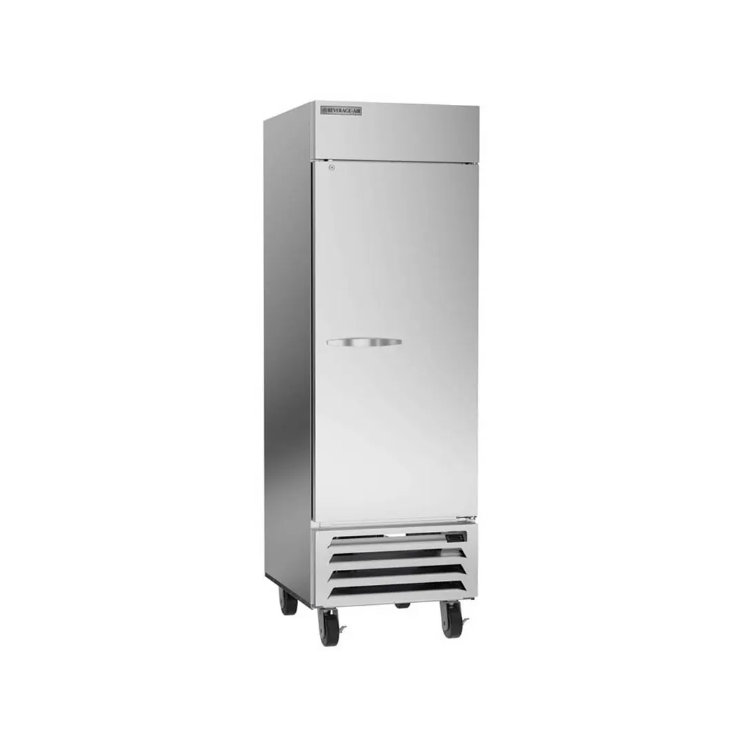 Beverage Air HBF23HC-1 27" 1-Solid Door Reach-In Freezer, Bottom Mounted, 23.3 cu. ft., Stainless Steel