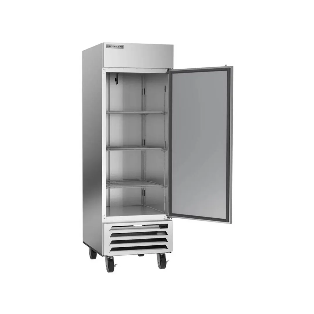 Beverage Air HBF23HC-1 27" 1-Solid Door Reach-In Freezer, Bottom Mounted, 23.3 cu. ft., Stainless Steel