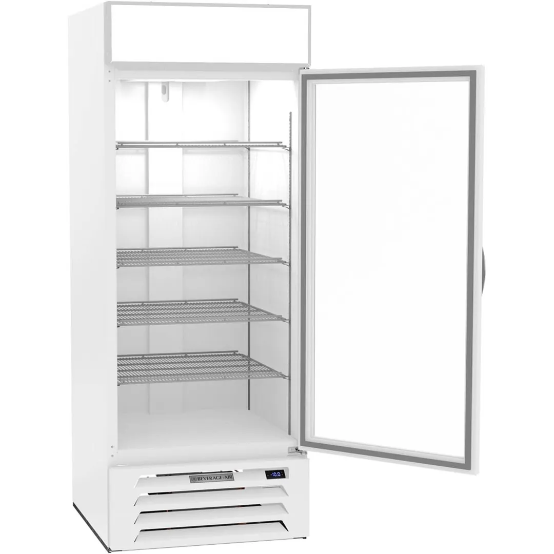 Beverage Air MMR27HC-1-W-WINE 30" Glass Door Wine Merchandiser, Single Temperature, 25.97 cu. ft.