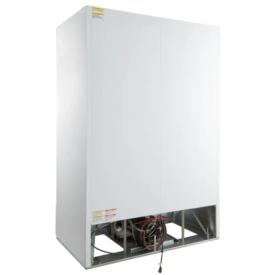 Beverage Air MMR49HC-1-W 52" Two Glass Door Merchandiser Refrigerator in White, 46.15 cu. ft.