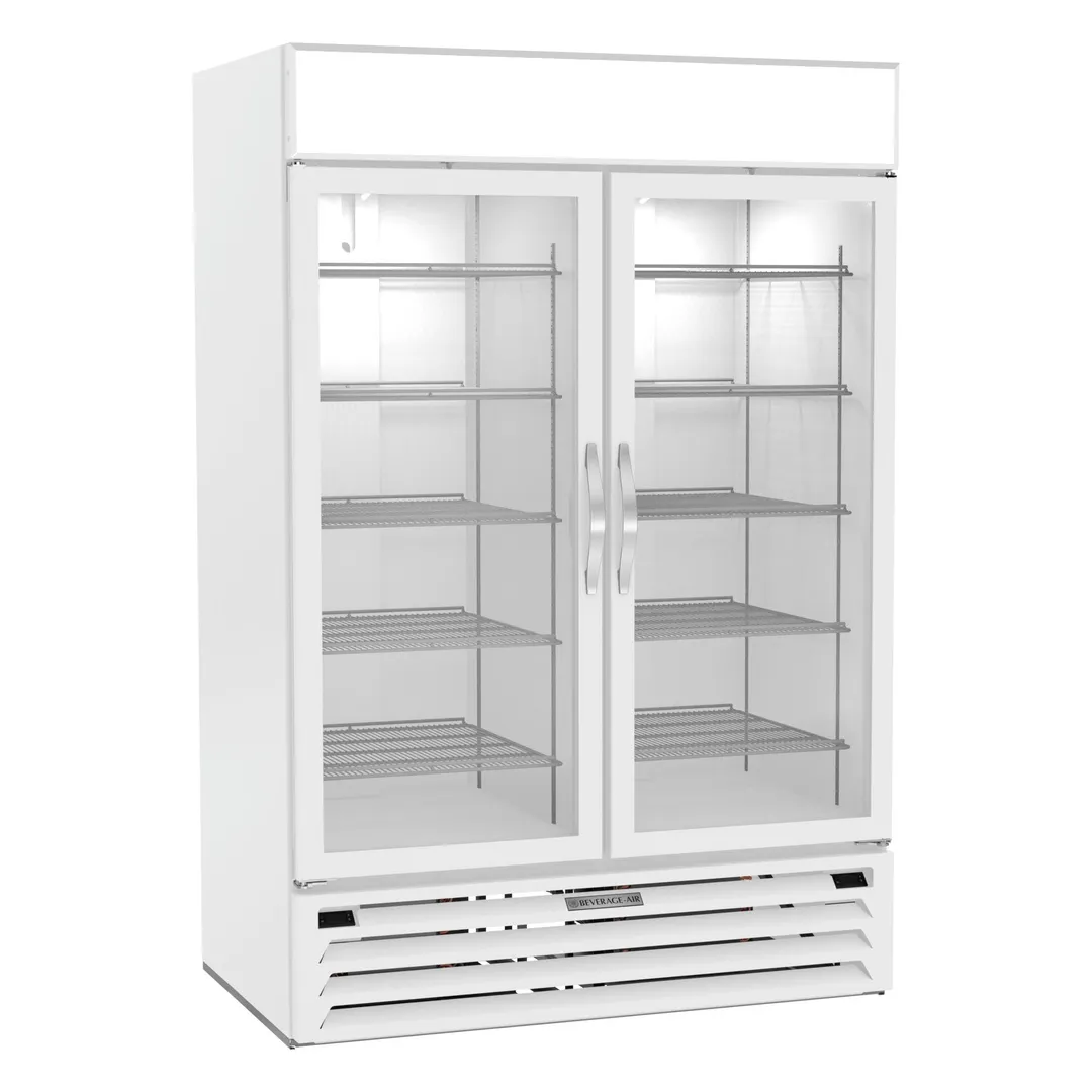 Beverage Air MMRR49HC-1-A-WW-WINE 52" Glass Door Wine Merchandiser, Dual Temperature, 42.02 cu. ft.