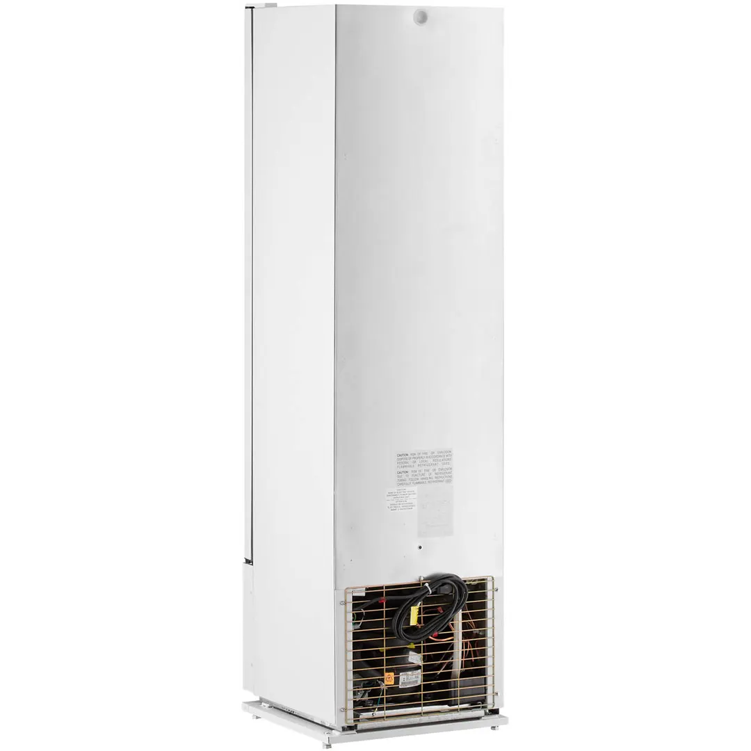 Beverage Air MT08-1H6W 18" Marketeer One Glass Door Merchandiser in White, 7.69 cu. ft.