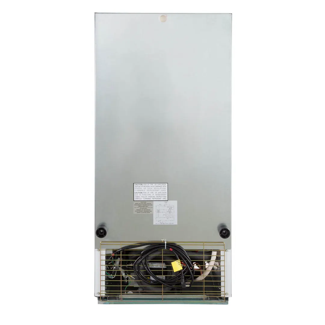 Beverage Air MT10-1W 24" 1-Section Marketeer Glass Door Merchandiser in White, 9.43 cu. ft.