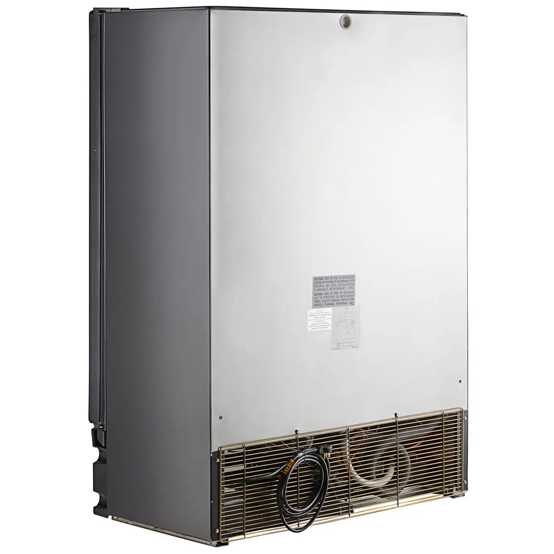 Beverage Air MT21-1B 39" 2-Section Marketeer Glass Door Merchandiser in Black, 16.77 cu. ft.