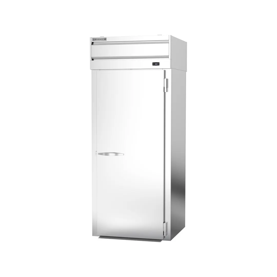 Beverage Air PFT1XTHC-1AS 37" One Section Roll-Thru Freezer w/ 2 Solid Doors, Extra Tall, 42 cu. ft.